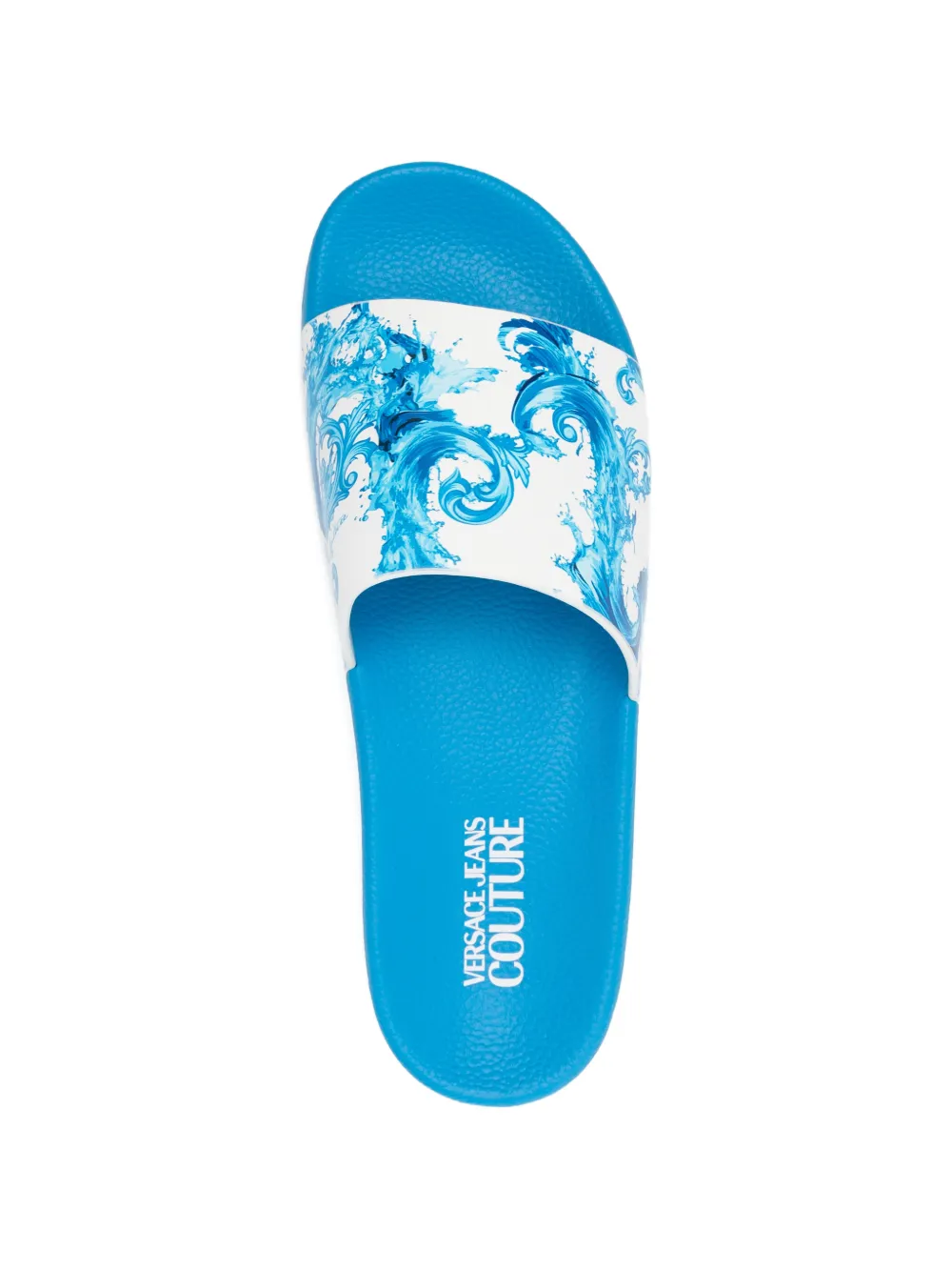Jeans Couture printed slides