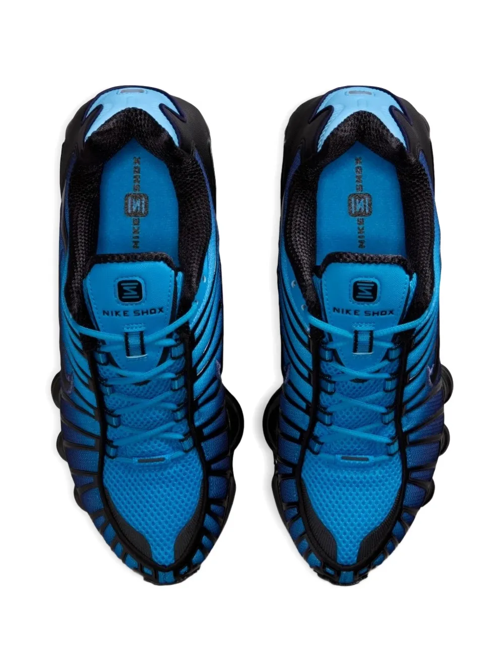 Shox TL fade-effect sneakers