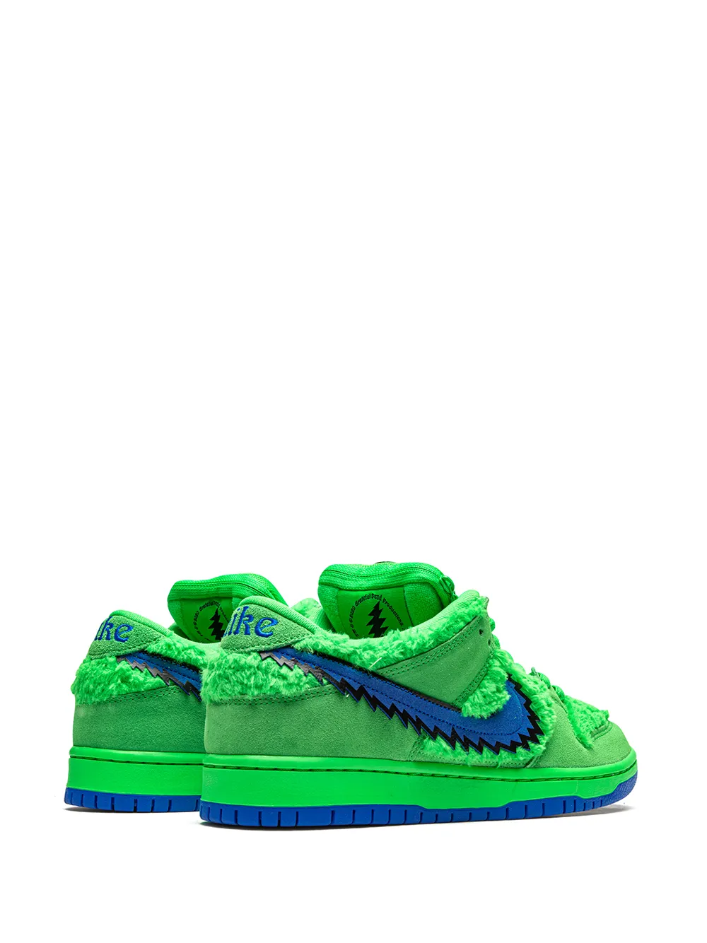 x Grateful Dead SB Dunk Low "Green Bear" sneakers