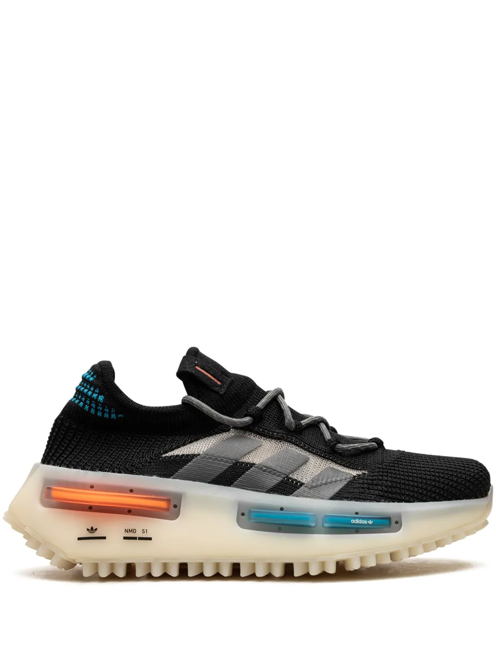 NMD S1 "adidas NMD S1 Core Black Blue Orange" sneakers
